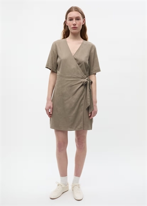 Enmartina ss wrap kjole 7244 Brindle Envii 